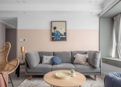 用莫蘭迪色 賦予空間新奇的